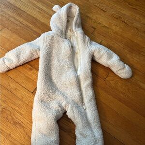 Primark cream snowsuit